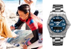 sally fitzgibbons breitling|Sally Fitzgibbons Showcases the Aerospace Breitling Watch .